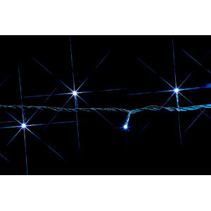ジェフコム LEDルミネーション 連結タイプ LEDストリング 20m 白・白 SJ-E05-20WW