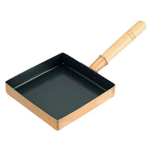 EBM 銅 玉子焼 関東型 フッ素樹脂加工 15cm 玉子焼き フライパン 玉子焼き器 キッチンツール 調理グッズ キッチン