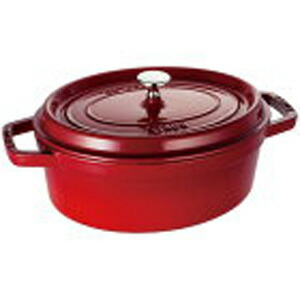 ストウブ staub ピコ ココット オーバル 31cm チェリー 40509-866 日本正規品業務用