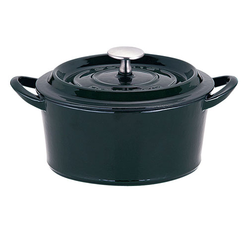 イシガキ ボン・ボネール ココット 18cm マジョリカグリーン