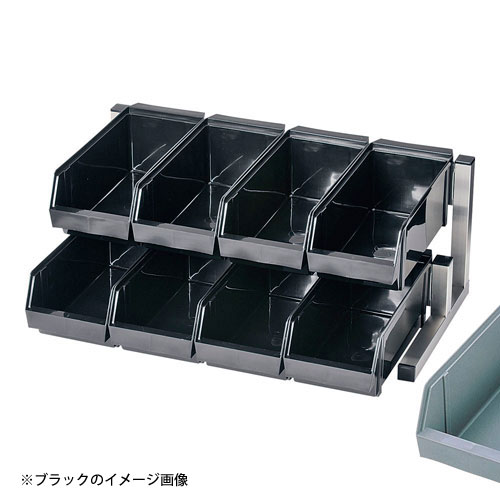 TKG 18-8 スマート オーがナイザー 2段4列 8ヶ入 グレー｜mono