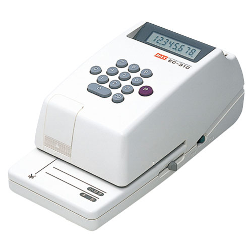 マックス 電子チェックライター EC－310 EC90001