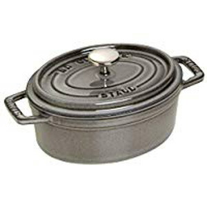 ストウブ staub ピコ ココット オーバル 17cm グレー 40509-481 日本正規品業務用