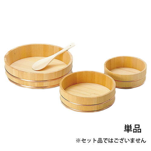 ヤマコー 椹・飯台 銅タガ 約2.5升 04207