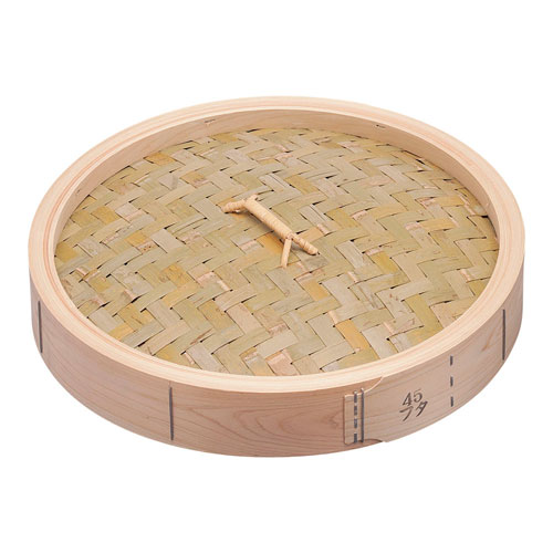 桧 中華セイロ 蓋 45cm