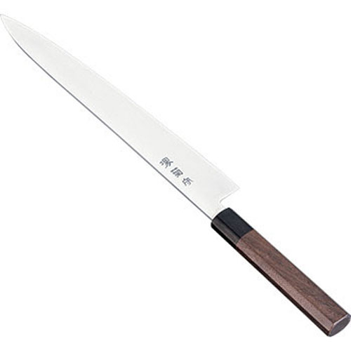 河村刃物 堺菊守 和式 筋引 両刃 紫檀柄 27cm｜mono