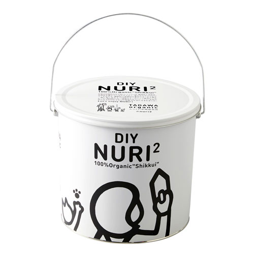 田川産業 100%オーガニックしっくい DIY NURI2 ミントグリーン 5kg