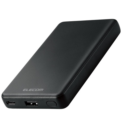 エレコム SALE 87%OFF ELECOM モバイルバッテリー ファッションの 7000mAh PD 薄型 高出力 低電流モード DE-C27-7000BK ブラック コンパクト