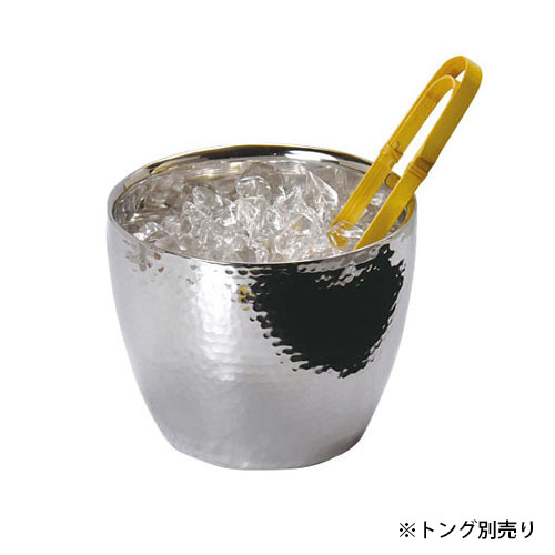 ヤマコー ステンレス槌目 二層アイスペール