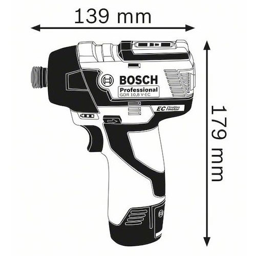 ボッシュ バッテリーインパクトドライバー 本体のみ DIY・工具 | eu 