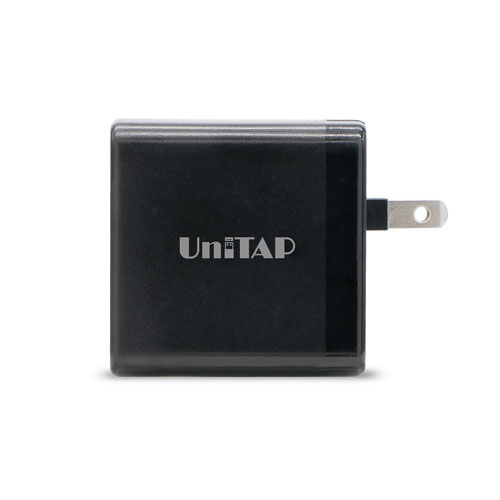 プリンストン PRINCETON UniTAP 急速充電器 PD65W Type-Cケーブル付き給電アダプター 2ポート PPS-PD65AG