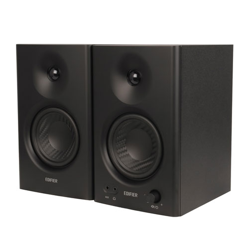 Edifier モニタースピーカー 42W/TRSバランス入力 ブラック ED-MR4-BK|mono
