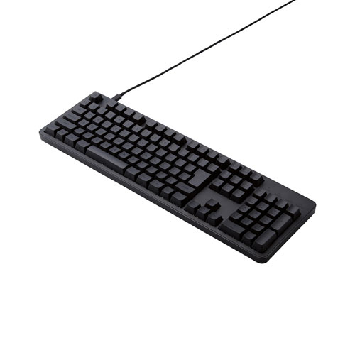 エレコム ELECOM 有線メカニカルフルキーボード ブラック TK-MC50UKLBK