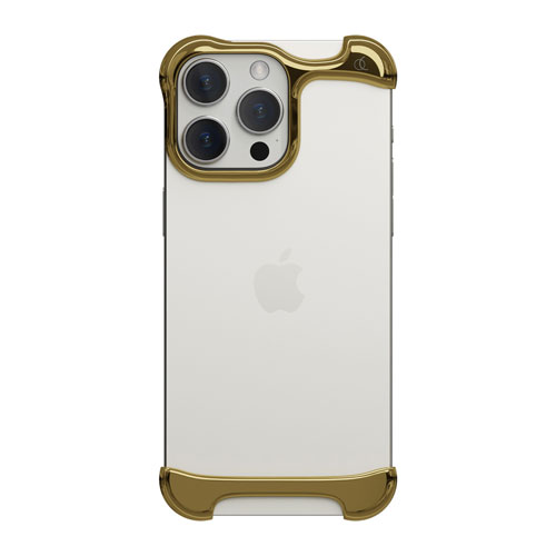 Arc Pulse for iPhone 16 Pro Max バンパーケース アルミ・ミラーゴールド AC27050i16PM