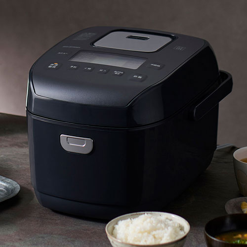 アイリスオーヤマ 米屋の旨み 銘柄炊き 圧力IHジャー炊飯器 5.5合 RC-PDA50-B ブラック