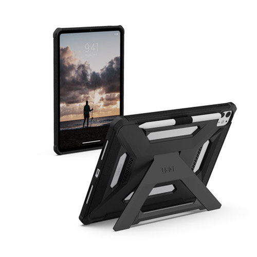 URBAN ARMOR GEAR UAG製 iPad Pro 11インチ M5/2025 用 SCOUT+ケース ブラック UAG-IPDP11M5-SCP-BK