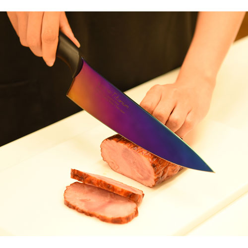 超特価新品sale開催の送料無料 追加で何個買っても同梱０円 送料無料 あす楽 スミカマ 霞 Kasumi チタニウム 剣型包丁 cm オパール チタンコーティング 2 Ra 全国宅配無料の