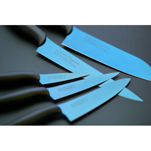 超特価新品sale開催の送料無料 追加で何個買っても同梱０円 送料無料 あす楽 スミカマ 霞 Kasumi チタニウム 剣型包丁 cm オパール チタンコーティング 2 Ra 全国宅配無料の