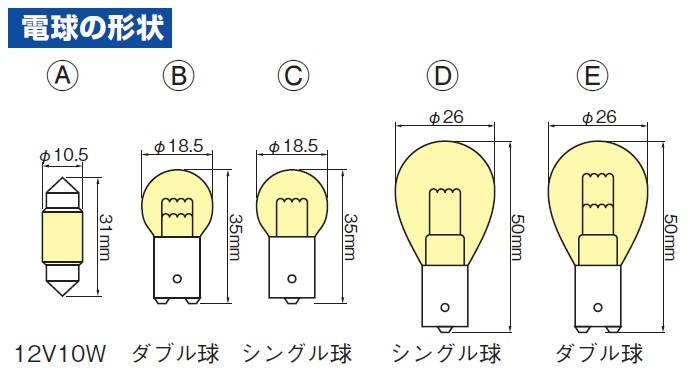 楽天市場】KITACO キタコ ウインカー用口金球 : ウェビック 楽天市場店