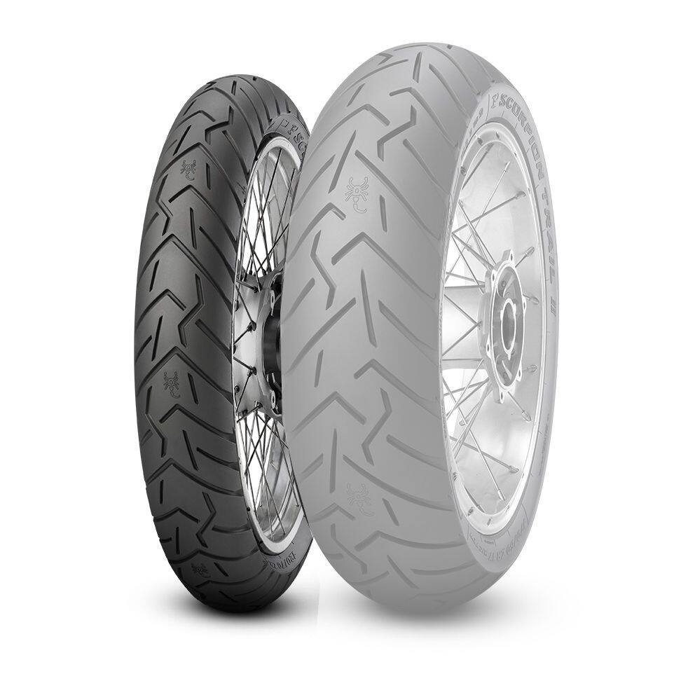 PIRELLI ピレリ SCORPION TRAIL II 【120/70 ZR17 M/C 58W TL】 スコーピオン タイヤ オフロードタイヤ・エンデューロ/ラリー オフロードタイヤ|ウェビック 店