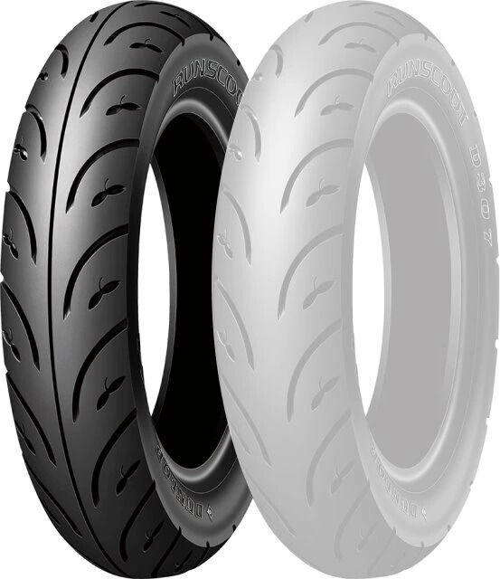 DUNLOP ダンロップ D307F 【110/70-12 47L】 タイヤ KYMCO キムコ LAMBRETTA ランブレッタ PGO Scomadi スコマディ SYM Vespa ベスパ YAMAHA ヤマハ オンロードタイヤ・スクーター/ミニバイク オンロードタイヤ