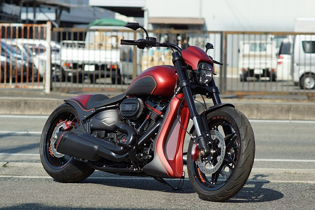 Custom Factory Noy’s カスタムファクトリーノイズ フロントウインカーステー FXDR HARLEY-DAVIDSON ハーレーダビッドソン ウインカーステー・マウント 灯火類 電装系