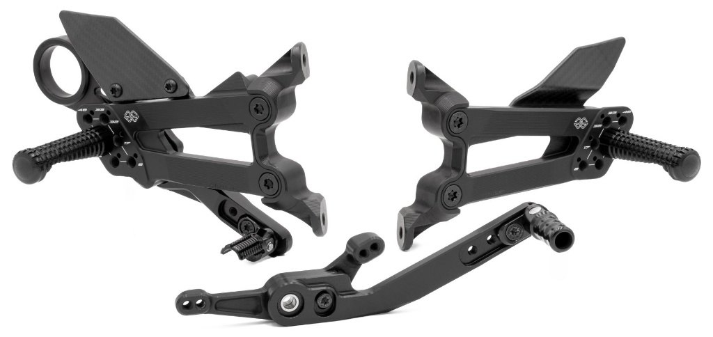 GILLES TOOLING ギルズツーリング アジャスタブル バックステップキット FXR M 1000 RR S BMW バックステップ ステップ 足回り