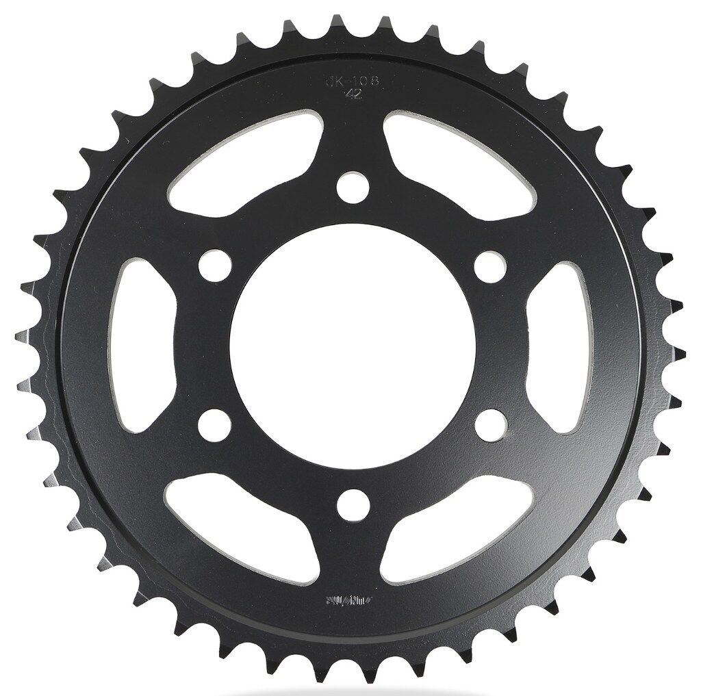 SUNSTAR サンスター リアスプロケット スチール Z400FX Z400GP Z550GP Z650LTD Z650SR ZRX1200R ZRX1200S ZX-12R ZX-9R ZXR750R ZXR750 ZZR1200 RACING WHEEL KAWASAKI カワサキ ドリブンスプロケット・リアスプロケット 駆動系 丁数：42