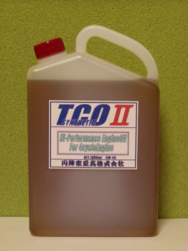 円陣家至高 エンジンヤシコウ TCO II(ティーコツー) 5W-45 4サイクルハイグレードエンジンオイル 容量