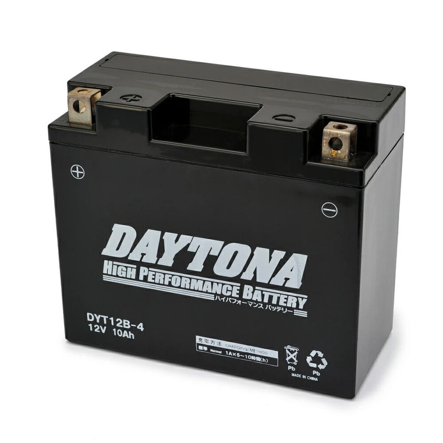 DAYTONA デイトナ ハイパフォーマンスバッテリー 液入り充電済 【DYT12B-4】 DUCATI ドゥカティ YAMAHA ヤマハ 鉛系バッテリー バッテリー関連