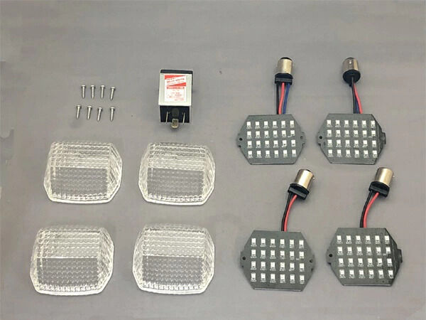 CF POSH CFポッシュ LEDウインカーカスタマイジングキット シーケンシャル切換タイプ GPZ900R KAWASAKI カワサキ ウインカー 灯火類 電装系 レンズカラー:クリア / タイプ:ポジション付(W球仕様車)|ウェビック 店