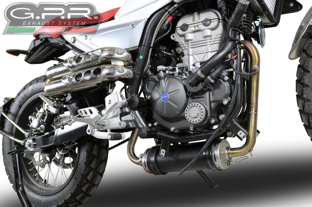 GPR ジーピーアール DECAT PIPE MANIFOLD HPS 125 Mondial モンディアル エキゾーストパイプ マフラー