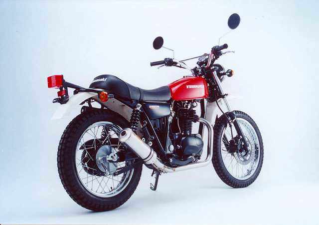 月木レーシング ツキギレーシング TR エキゾーストシステム フルエキゾースト マフラー 250TR KAWASAKI カワサキ フルエキゾーストマフラー