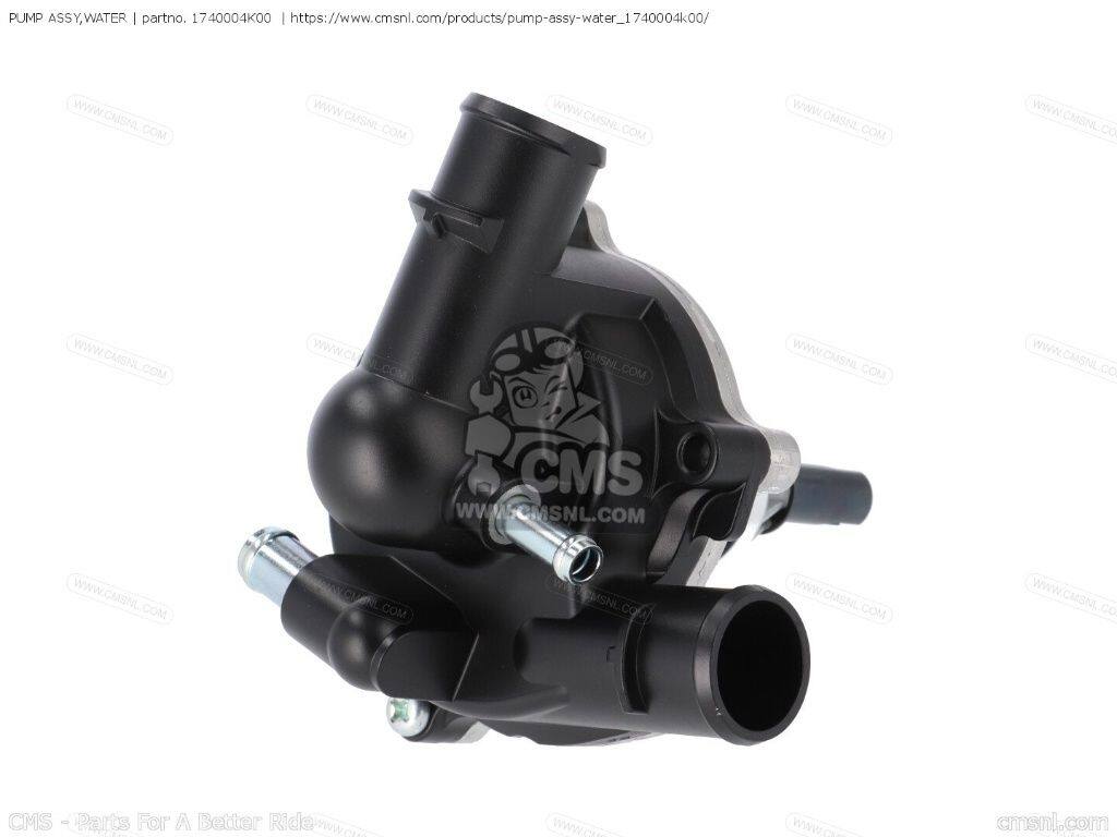 CMS シーエムエス (17400-04K01) PUMP ASSY，WATER［1740004K00］ GSX-S1000A GSX-S1000AYAAZ GSX-S1000AZA GSX-S1000FAFZA GSX-S1000STQSRQ KATANA GSX-S1000AZ SUZUKI スズキ ラジエーター 冷却関連 エンジン｜ウェビック　店