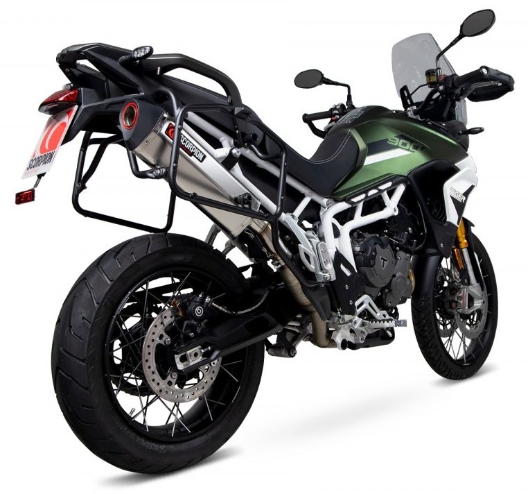 SCORPION スコーピオン セルケトパラレル スリップオンマフラー Tiger 900 TRIUMPH トライアンフ マフラー サイレンサー素材：チタンスリーブ 42,977円