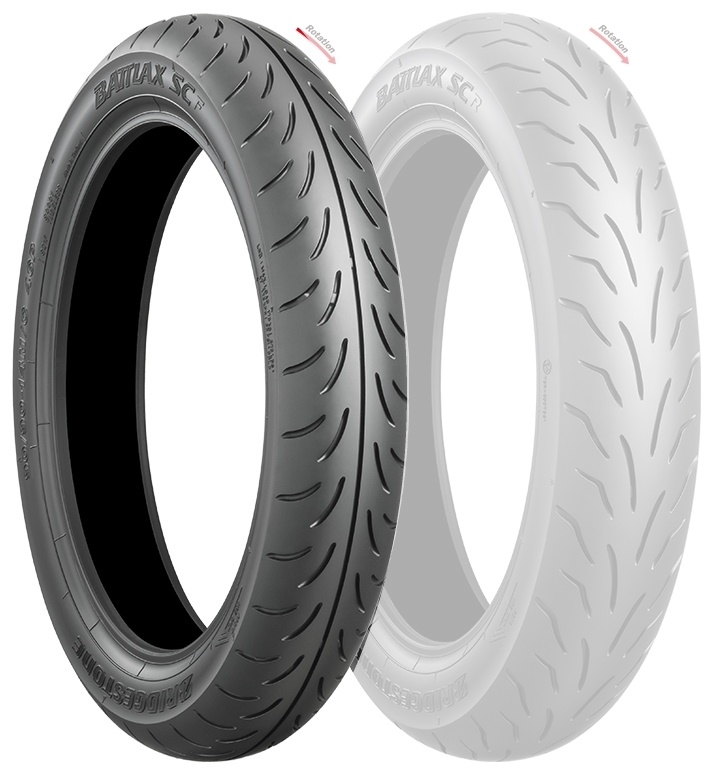 BRIDGESTONE ブリヂストン BATTLAX SC 【120/70-14 55P TL】 バトラックス タイヤ フォルツァ Si K-XCT125 K-XCT300 JOYMAX125i JOYMAX250i SPORT CRUiSYM JOYMAX Z TMAX500 トリシティ 300 HONDA ホンダ KYMCO キムコ SYM YAMAHA ヤマハ オンロードタイヤ