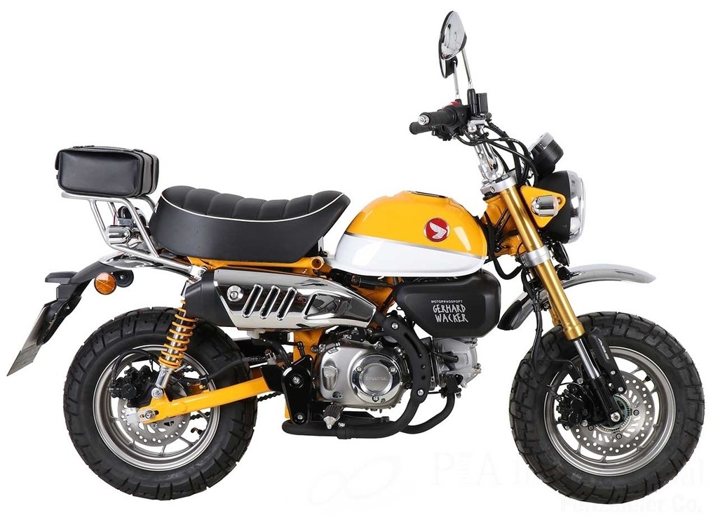 楽天市場 モンキー125スポーツリアキャリア ブラック ミニモト Minimoto ホンダ4miniパーツ ミニモト楽天市場店