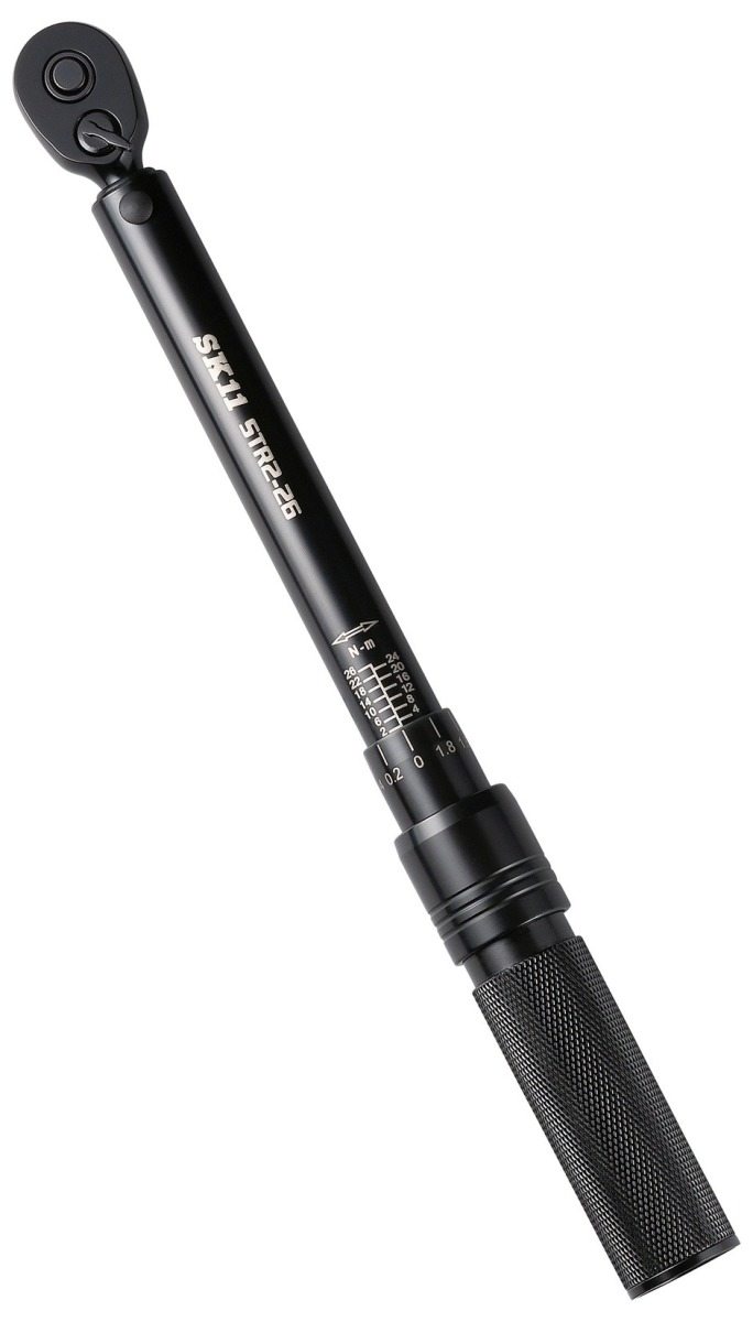 SK11 エスケー11 6.35sqプレセット型トルクレンチ STR2-26 プレセット形トルクレンチ トルクレンチ 計測ツール