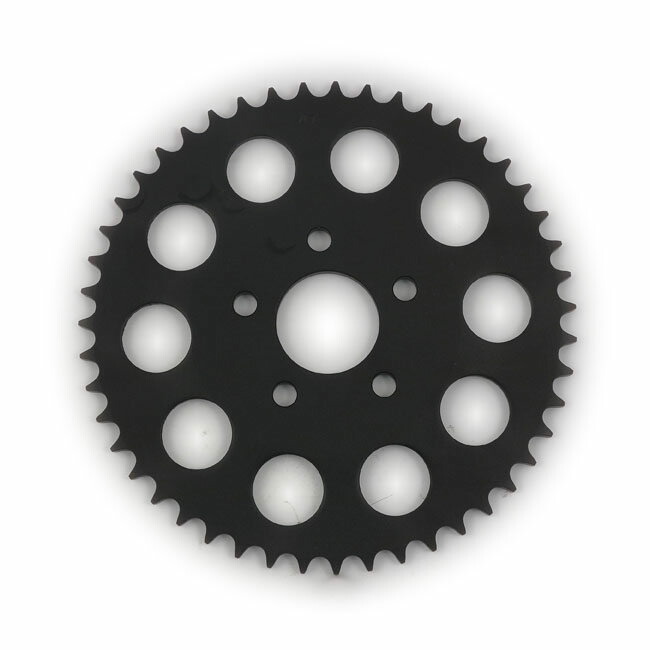 MCS エムシーエス リアスプロケット 49T【REAR SPROCKET 49T】 82-85 XLNU HARLEY-DAVIDSON ハーレーダビッドソン ドリブンスプロケット・リアスプロケット 駆動系 COLOR：BLACK