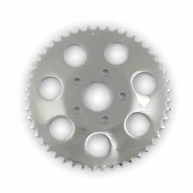 MCS エムシーエス リアスプロケット 49T【REAR SPROCKET 49T】 73-85 4-SP B．T．； 79-81 XLNU HARLEY-DAVIDSON ハーレーダビッドソン ドリブンスプロケット・リアスプロケット 駆動系 COLOR：CHROME