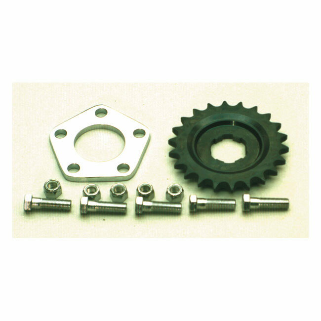 MCS エムシーエス オフセットスプロケット ＆ スペーサーキット【OFFSET SPROCKET SPACER KIT】 36-85 4-SP B．T．NU CUSTOM APPLICATIONS HARLEY-DAVIDSON ハーレーダビッドソン ドライブスプロケット・フロントスプロケット 駆動系