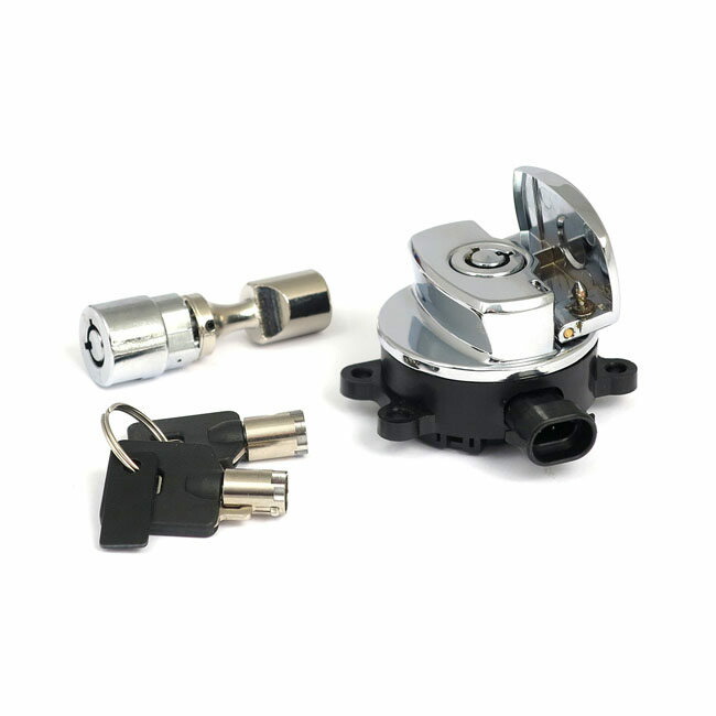 MCS エムシーエス イグニッションスイッチ＆フォークロックキット【IGNITION SWITCH ＆ FORK LOCK KIT】 11-15NUFXST； 11-17 FLST／C／F／N FLS／S； 14-17 FLHR／C HARLEY-DAVIDSON ハーレーダビッドソン キーシリンダー・鍵 スイッチ・ハーネス関係 電装系