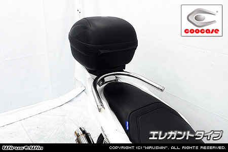 WirusWin ウイルズウィン リアボックス用ベースブラケット付きタンデムバー PCX e:HEV HONDA ホンダ グラブバー・タンデムバー・シーシーバー 外装