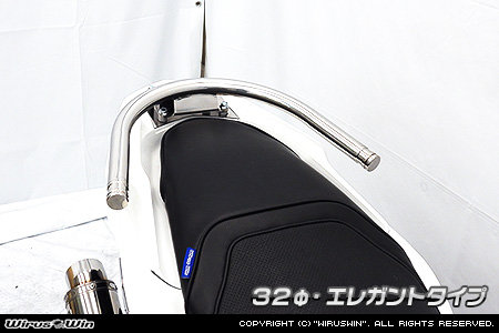 WirusWin ウイルズウィン タンデムバー PCX e：HEV HONDA ホンダ グラブバー・タンデムバー・シーシーバー 外装