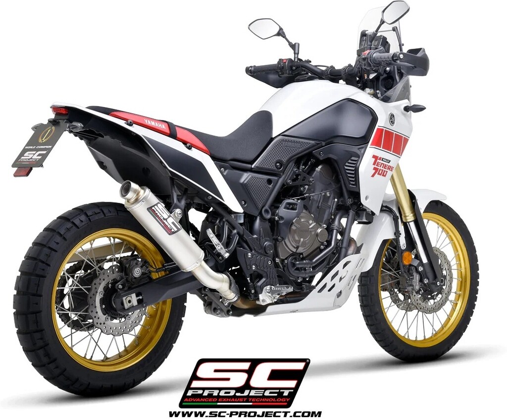 SC-PROJECT SCプロジェクト ラリーレース スリップオンサイレンサー TENERE700 YAMAHA ヤマハ スリップオンマフラー マフラー