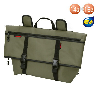 ROUGH＆ROAD ラフ＆ロード AQA DRY シングルサドルバッグ サイドバッグ 車体用バッグ・ケース