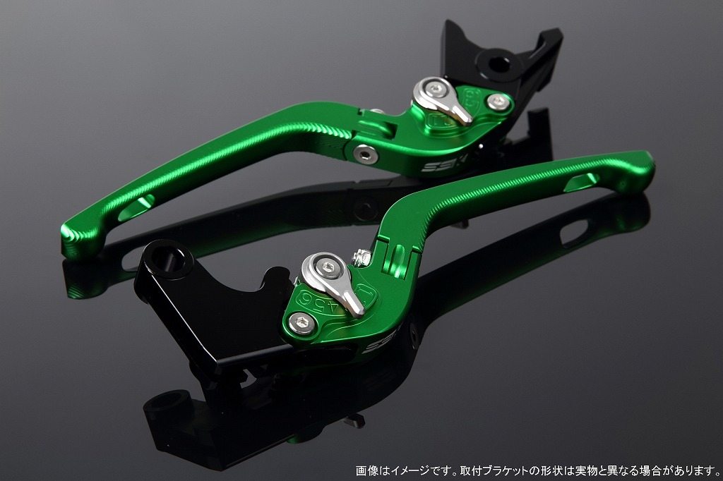 SPEEDRA スピードラ アルミビレットアジャストレバーセット 3D可倒式 125DUKEデューク 200DUKEデューク 250DUKEデューク 390DUKEデューク RC125 RC200 RC250 RC390 KTM ブレーキ・クラッチレバーセット ハンドル周辺パーツ ハンドル レバー本体カラー：マットグリーン｜ウェビック　店