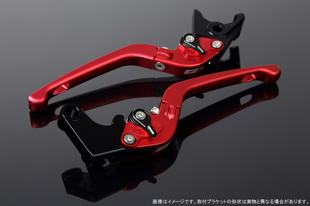 SPEEDRA スピードラ アルミビレットアジャストレバーセット 3D可倒式 GSX-R1000 GSX1300R隼 SUZUKI スズキ ブレーキ・クラッチレバーセット ハンドル周辺パーツ ハンドル レバー本体カラー:マットレッド / アジャスターカラー:マットブラック|ウェビック 店