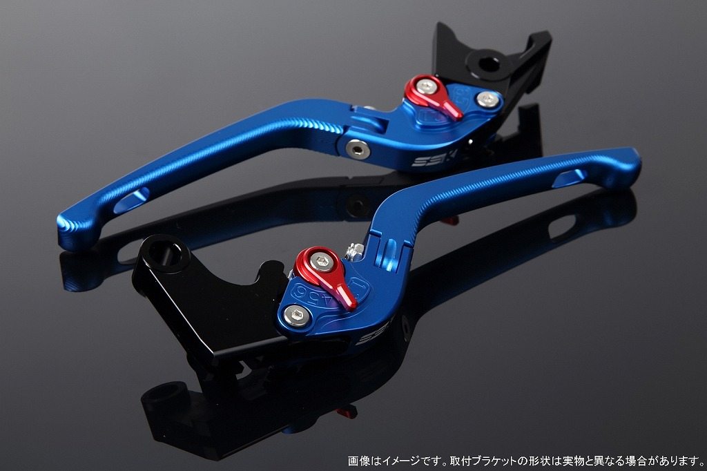 SPEEDRA スピードラ アルミビレットアジャストレバーセット 3D可倒式 PCX125 PCX150 ZOOMER-X HONDA ホンダ ブレーキ・クラッチレバーセット ハンドル周辺パーツ ハンドル レバー本体カラー:マットブルー / アジャスターカラー:マットレッド|ウェビック 店