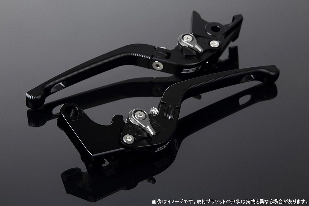 SPEEDRA スピードラ アルミビレットアジャストレバーセット 3D可倒式 スピードトリプル ストリートトリプルR デイトナ675 TRIUMPH トライアンフ ブレーキ・クラッチレバーセット ハンドル周辺パーツ ハンドル レバー本体カラー：マットブラック
